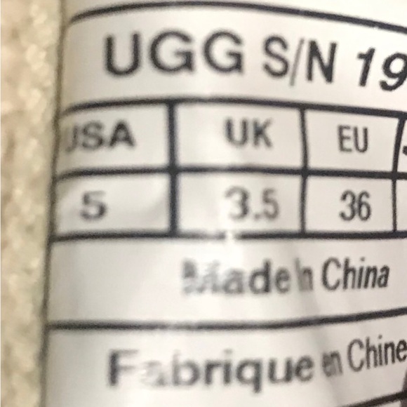 UGG Skylair Tan Suede Wedge Heel Boots, Size 5 - Picture 4 of 4